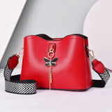 Women Butterfly Tassel Messenger Bag Crossbody Tote Shoulder Bag