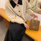 Lamb Wool Winter Shoulder Bag Beige Khaki
