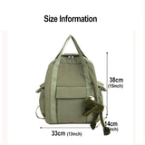 Harajuku School Backpack for Women Girls Laptop Bag