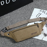 Retro Sport Waist Pack Fanny Wallet Belt Bag Waterproof Pouch