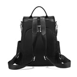 Women's PU Leather Travel Backpacks Double Shoulder Bags Girls Boys Bagspack