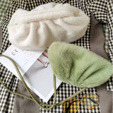 Furry Women's Handbags Shoulder Bags Trend