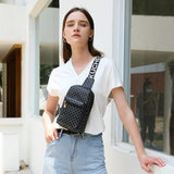Women's Printed Chest Bag Set Cross-body Bag
