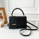 Women's Sweet Shoulder Bag Small Square Textured Handbag