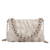 High Net Red Messenger Shoulder Bag Pleated Handbag