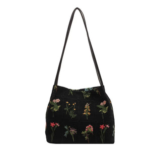 Women's Casual Printing Shoulder Bag Sweet Retro Handbags