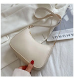 Vintage PU Leather Shoulder Bags for Women
