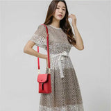 Women's PU Leather Phone Bag Shoulder Messenger Bag