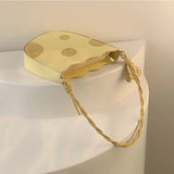 Women's Cream Yellow Shoulder Bag Lovely Girl Handbags Tote