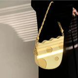 Women's Cream Yellow Shoulder Bag Lovely Girl Handbags Tote