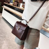 Women's Retro Shoulder Bags Solid Crossbody Bags