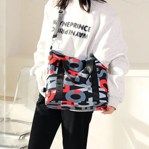 Women's Messenger Bags Nylon Shoulder Totes Handbag Female Travel Crossbody