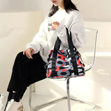 Women's Messenger Bags Nylon Shoulder Totes Handbag Female Travel Crossbody