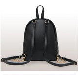 Vintage Leather Backpack for Women Shoulder Bag Travel School