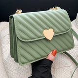 Women's Pleated Handbag All-Match Messenger Bag