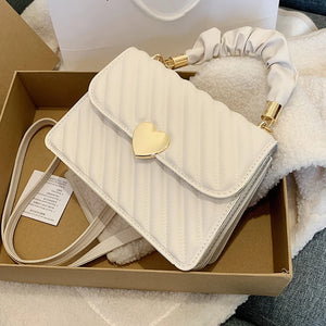 Women's Pleated Handbag All-Match Messenger Bag