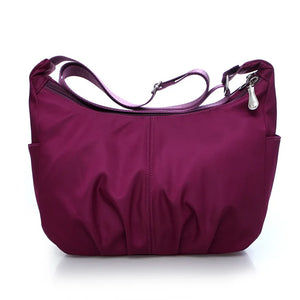 Women's Waterproof Nylon Shoulder Bags Large Capacity Handbag