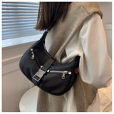Women's Nylon Shoulder Bag Casual Small Square Bag