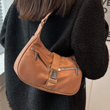 Women's Nylon Shoulder Bag Red Messenger Bag