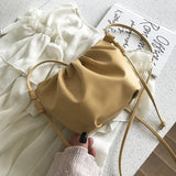 Women's Crossbody Messenger Bag Western Style Mini Cloud Bag