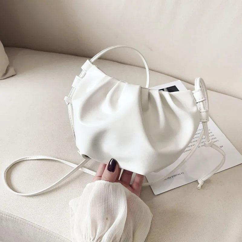 Women's Crossbody Messenger Bag Western Style Mini Cloud Bag