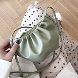 Women's Crossbody Messenger Bag Western Style Mini Cloud Bag