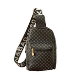 Women's Printed Chest Bag Waist Bag Messenger Shoulder Handbag