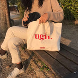 Women's Shoulder Bag Casual Large Capacity Canvas Bags Zipper Shopper