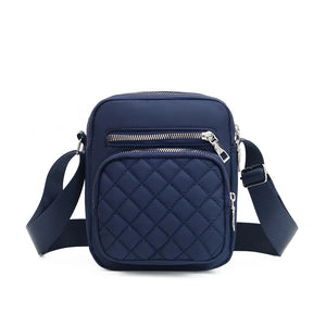 Women's Shoulder Bag Diamond Multi-layer Large-capacity Messenger Bag