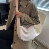 Women's Soft Fabric Shoulder Messenger Side Bag Large Capacity Female Handbags