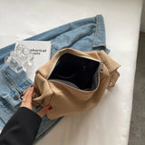 Women's Soft Fabric Shoulder Messenger Side Bag Large Capacity Female Handbags