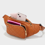 Embroidered Thread Messenger Bag Travel Waist Bag
