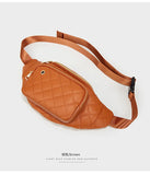 Embroidered Thread Messenger Bag Travel Waist Bag