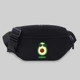 Avocado Series Waist Bag Chest Messenger Outdoor Sport Crossbody