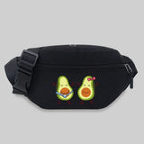 Avocado Series Waist Bag Chest Messenger Outdoor Sport Crossbody