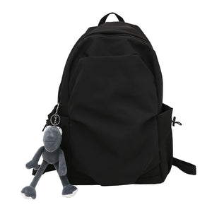 Waterproof Nylon Schoolbag Large Capacity Travel Backpack