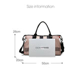Women's Yoga Gym Bag Nylon Duffel Large Capacity Handbag