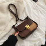 Women's Messenger Bag Autumn/Winter Small Saddle Mobile Phone Bag