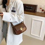 Women's Messenger Bag Autumn/Winter Small Saddle Mobile Phone Bag