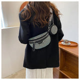 Autumn Hot Diamond Bag Women's One-Shoulder Messenger Bag