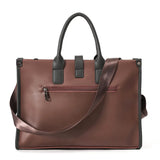 Men's Portable Briefcase Retro File Bag