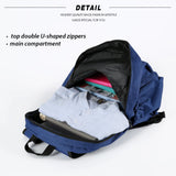 Waterproof Large Capacity Women Shoulder Bag, Soft Student School Bag