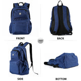 Waterproof Large Capacity Women Shoulder Bag, Soft Student School Bag