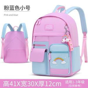 Rainbow Children School Bags for Girls Waterproof