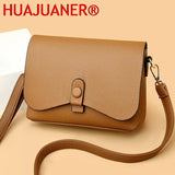 Soft PU Shoulder Bag Women's High Capacity Messenger Bag