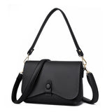 Soft PU Shoulder Bag Women's High Capacity Messenger Bag