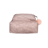 Women's PU Leather Backpack for Girls Travel Bagpack Y205