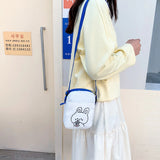Canvas Bunny Mini Shoulder Bag