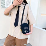 Canvas Bunny Mini Shoulder Bag