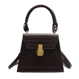 Women's Crocodile Pattern Shoulder Bag